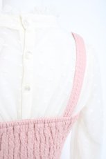 画像3: LIZ LISA / ハートドットWレースアップワンピース 0 ピンク Y-26-05-19-078-LO-OP-SZ-ZY (3)