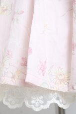 画像4: LIZ LISA / パイピングフラワー柄ワンピース 0 ピンク Y-26-05-19-080-LO-OP-SZ-ZY (4)