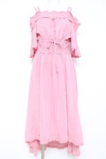 画像1: LIZ LISA / フィッシュテールロングワンピース 0 ピンク Y-26-05-19-087-LO-OP-SZ-ZY (1)