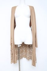 画像1: axes femme / バックレースＵＶカットカーデ F キャメル Y-26-05-19-096-AX-TO-SZ-ZY (1)