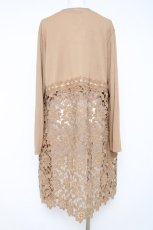 画像2: axes femme / バックレースＵＶカットカーデ F キャメル Y-26-05-19-096-AX-TO-SZ-ZY (2)