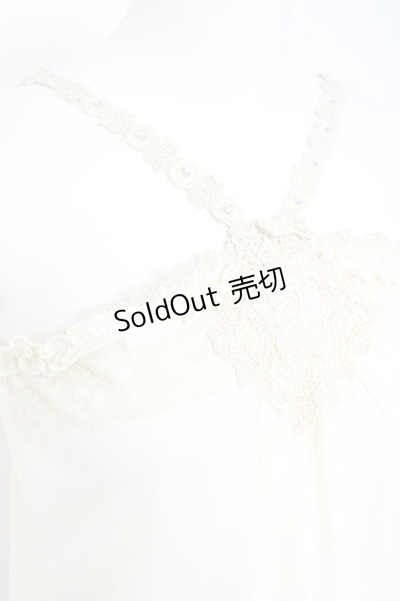 画像3: axes femme / バラレースキャミ  キナリ Y-26-05-19-097-AX-TO-SZ-ZY (3)