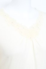 画像4: axes femme / 刺繍プルオーバー M キナリ Y-26-05-19-011-AX-TO-SZ-ZY (4)