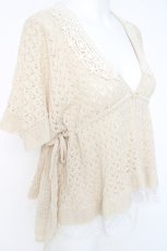 画像3: axes femme / ケープ風レースボレロ  ベージュ Y-26-05-19-113-AX-TO-AS-ZY (3)