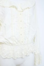 画像3: axes femme / ブラウス風オフショルトップス  生成り Y-26-05-19-117-AX-TO-SZ-ZY (3)