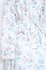 画像3: Kurumi Collaboration / 花柄クラシカルワンピース  白 Y-26-05-19-126-LO-OP-SZ-ZY (3)