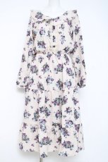 画像1: axes femme / ローズブーケワンピス  キナリ Y-26-05-19-128-AX-OP-SZ-ZY (1)