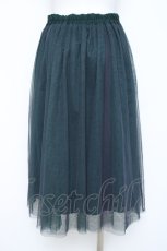 画像2: axes femme / レースフィッシュテールスカート  グリーン Y-26-05-19-141-AX-SK-SZ-ZY (2)