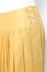 画像3: Yangany / プリーツスカート  イエロー Y-26-05-19-164-LO-SK-AS-ZY (3)