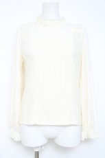 画像1: axes femme / レーシープルオーバー  生成り Y-26-05-19-023-AX-TO-SZ-ZY (1)