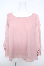 画像1: axes femme / コーデュロイトップス M ピンク Y-26-05-21-051-AX-TO-SZ-ZY (1)