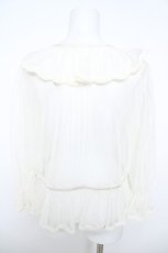 画像2: Melody BasKet / 朝霧を纏うブラウス M 生成り Y-26-05-21-072-LO-BL-SZ-ZY (2)