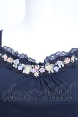画像3: axes femme / ミニバラキャミ M 紺 Y-26-05-21-099-AX-TO-SZ-ZY (3)