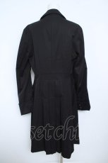 画像2: BPN FOR MEN / バックプリーツロングジャケット M 黒 Y-26-05-21-110-GO-JA-SZ-ZY (2)