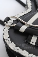 画像5: BABY,THE STARS SHINE BRIGHT / リボンハートBAG  黒/白 Y-26-05-21-012-BA-BG-SZ-ZY (5)