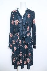 画像1: axes femme / 花柄ワンピース  グリーン Y-26-05-21-128-AX-SK-SZ-ZY (1)
