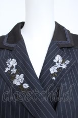 画像3: axes femme / 花刺繍入ベスト  紺 Y-26-05-21-020-AX-TO-SZ-ZY (3)