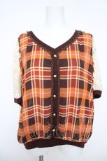 画像1: axes femme / バックレーストップス  オレンジ Y-26-05-21-044-AX-TO-SZ-ZY (1)