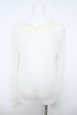 画像2: axes femme / 総レースインナー  生成り Y-26-05-21-045-AX-TO-SZ-ZY (2)
