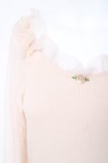 画像3: m petit by misako / ミニバラプルオーバー M 淡桃 Y-26-05-23-037-LO-TO-SZ-ZY (3)