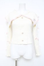 画像1: Lily Merry / 襟付きニットプルオーバー M 中白 Y-26-05-23-042-LO-TO-TE-ZY (1)