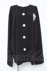 画像1: NieR Clothing / ワイド袖口カットソー  黒 Y-26-05-23-048-PU-TO-TE-ZY (1)