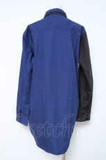 画像2: JURY BLACK / バイカラーシャツ  紺×黒 Y-26-05-23-050-PU-BL-SZ-ZY (2)