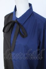 画像3: JURY BLACK / バイカラーシャツ  紺×黒 Y-26-05-23-050-PU-BL-SZ-ZY (3)
