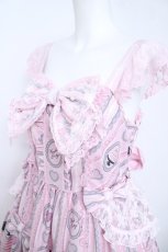 画像3: Angelic Pretty / Princess Puppyティアードジャンパースカート  ピンク Y-26-05-23-057-AP-OP-AS-ZY (3)