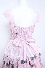 画像6: Angelic Pretty / Princess Puppyティアードジャンパースカート  ピンク Y-26-05-23-057-AP-OP-AS-ZY (6)