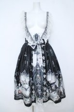 画像1: Royal Princess Alice / Witches' Familiar　粟木こぼねコラボ　2wayドレス  黒Ｘ白 Y-26-05-23-060-LO-OP-SA-ZY (1)