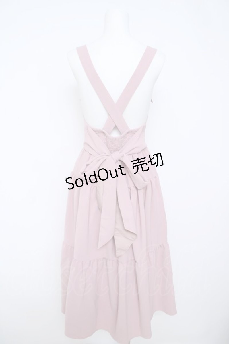画像2: axes femme POETIQUE / ティアードジャンスカ  ピンク Y-26-05-23-065-AX-OP-SA-ZY (2)