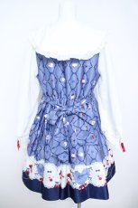 画像2: Amavel / Sweet Whipプリントワンピース  ネイビー Y-26-05-23-076-CA-OP-SA-ZY (2)