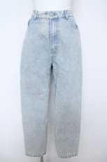 画像1: CHIP CLIP / サイドレースデニムパンツ S ブルー Y-26-05-23-111-LO-PA-TE-ZY (1)