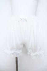 画像1: m petit by misako / NINA'S コラボドロワーズ M~L 白 Y-26-05-23-112-LO-PA-SA-ZY (1)