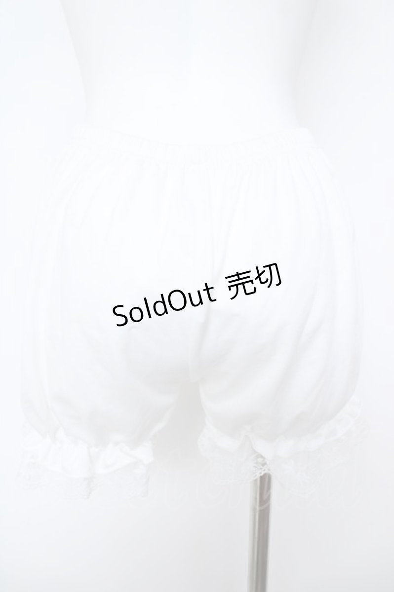 画像2: m petit by misako / NINA'S コラボドロワーズ M~L 白 Y-26-05-23-112-LO-PA-SA-ZY (2)