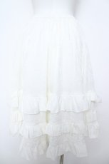 画像2: Honey Machine / ジャガードローズスカート  白 Y-26-05-23-127-LO-SK-SA-ZY (2)