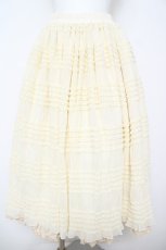 画像1: Miss Point / シフォンフリルスカート S 生成り Y-26-05-23-129-LO-SK-SA-ZY (1)