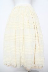画像2: Miss Point / シフォンフリルスカート S 生成り Y-26-05-23-129-LO-SK-SA-ZY (2)