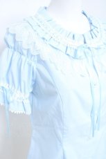 画像4: ALICE and the PIRATES / アシュリーブラウス  サックス Y-26-05-23-015-PA-BL-SA-ZY (4)