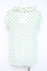 画像2: Emily Temple cute / ドットシアーブラウス  生成り Y-26-05-23-017-ET-BL-SZ-ZY (2)
