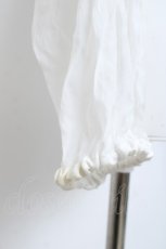 画像4: axes femme / ポケット付シアーパーカー F 白 Y-26-05-26-032-AX-TO-SZ-ZY (4)