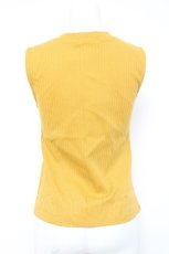 画像2: axes femme / ビジューデザインタンクトップ  イエロー Y-26-05-26-036-AX-TO-SZ-ZY (2)