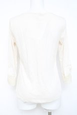 画像2: axes femme / ビジュー付きカットソー  生成り Y-26-05-26-039-AX-TO-SZ-ZY (2)