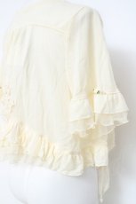 画像3: axes femme / バックティアードショートカーディガン  生成り Y-26-05-26-041-AX-TO-SZ-ZY (3)