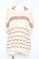 画像1: axes femme / ホルター付きサマーニット  生成り Y-26-05-26-045-AX-TO-SZ-ZY (1)