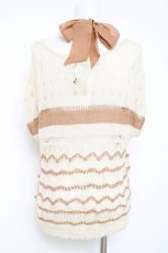 画像2: axes femme / ホルター付きサマーニット  生成り Y-26-05-26-045-AX-TO-SZ-ZY (2)