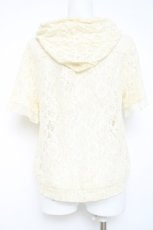 画像2: axes femme / レースパーカー  生成り Y-26-05-26-046-AX-TO-SZ-ZY (2)