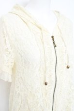 画像3: axes femme / レースパーカー  生成り Y-26-05-26-046-AX-TO-SZ-ZY (3)