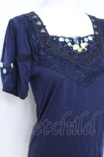 画像3: axes femme / プチローズ半袖プルオーバー  生成り Y-26-05-26-057-AX-TO-SZ-ZY (3)